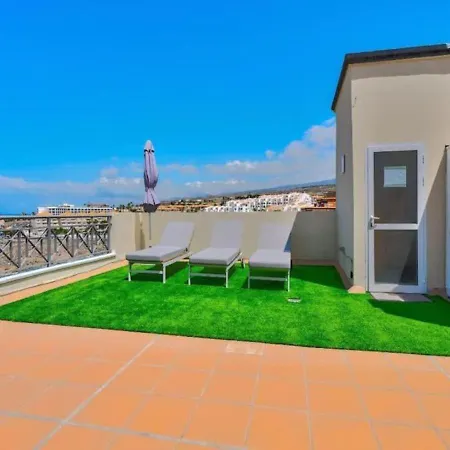 Apartament Panoramic Ocean View 3 Bedroom Retreat With Pool In Costa Adeje By Aqua Vista Tenerife