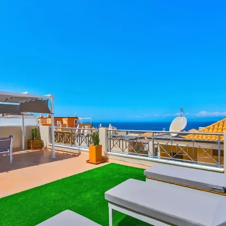 Appartement Panoramic Ocean View 3 Bedroom Retreat With Pool In Costa Adeje By Aqua Vista Tenerife *